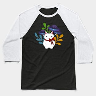 Cute Cat Baseball T-Shirt